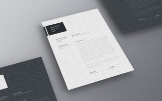 Flyer and Letter Mockup PSD Template Vol 37