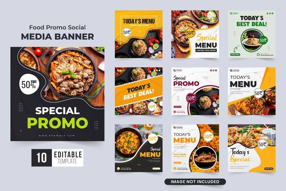 Kit Graphique #302506 Tasty Food Divers Modles Web - Logo template Preview