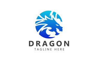 Dragon Logo And Dragon Head Logo Template