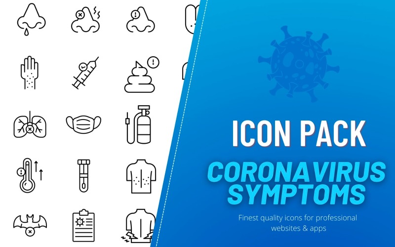 Icon Pack II: Corona Virus LINE Icon Set