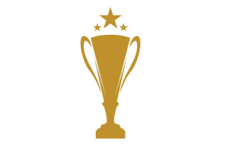 Golden Trophy Cups And Awards Logo 1