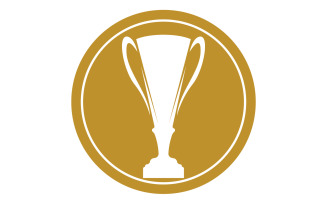 Golden Trophy Cups And Awards Logo 24