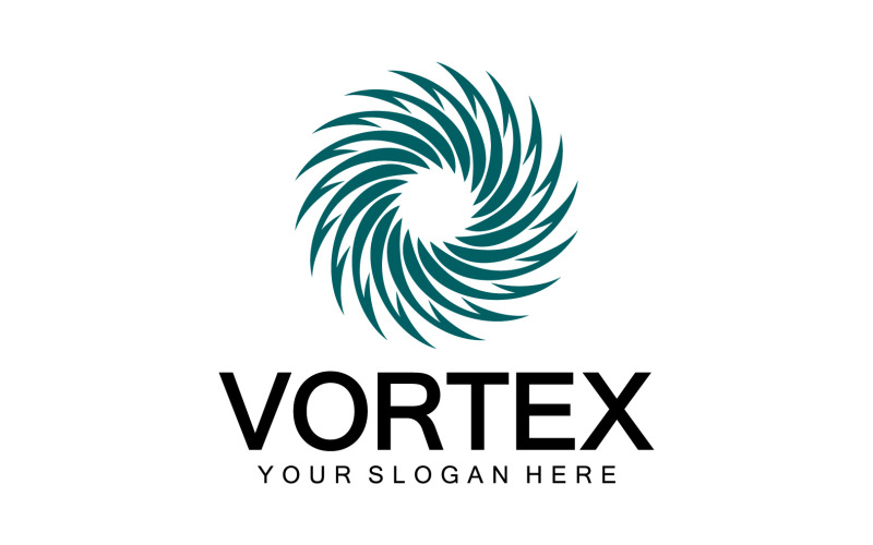 Vortex Circle Ring Vector Logo Tempate 10 Logo Template