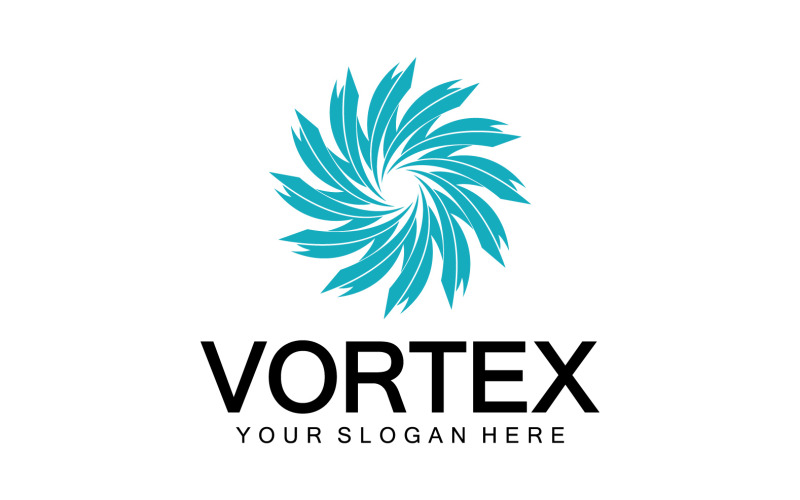 Vortex Circle Ring Vector Logo Tempate 14 Logo Template