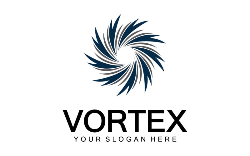 Vortex Circle Ring Vector Logo Tempate 17 Logo Template