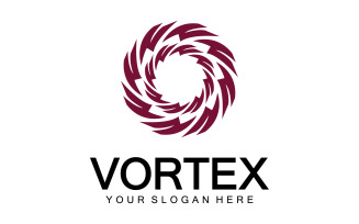 Vortex Circle Ring Vector Logo Tempate 20