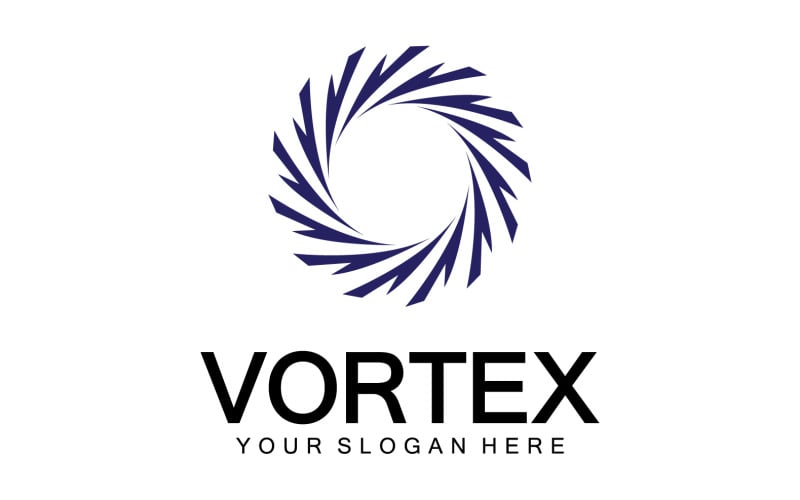 Vortex Circle Ring Vector Logo Tempate 21 Logo Template