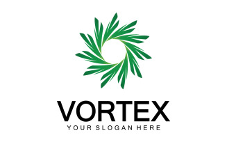 Vortex Circle Ring Vector Logo Tempate 22