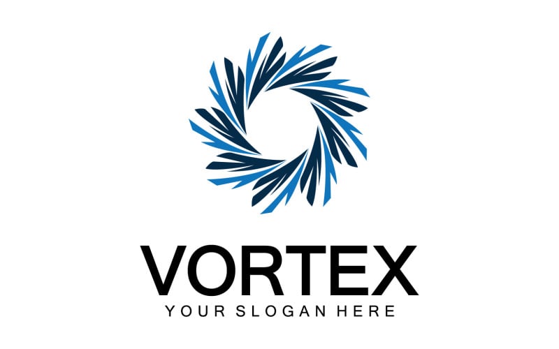 Vortex Circle Ring Vector Logo Tempate 23 Logo Template
