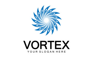 Vortex Circle Ring Vector Logo Tempate 24