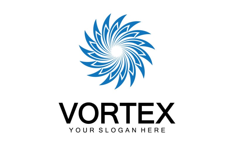 Vortex Circle Ring Vector Logo Tempate 24 Logo Template