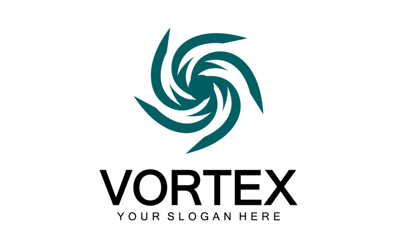 Vortex Circle Ring Vector Logo Tempate 6 Logo Template