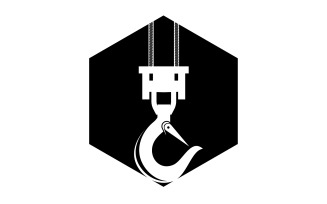 Crane Logo Contruction Vector Symbol 13