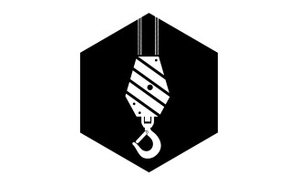 Crane Logo Contruction Vector Symbol 15