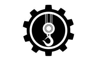 Crane Logo Contruction Vector Symbol 21
