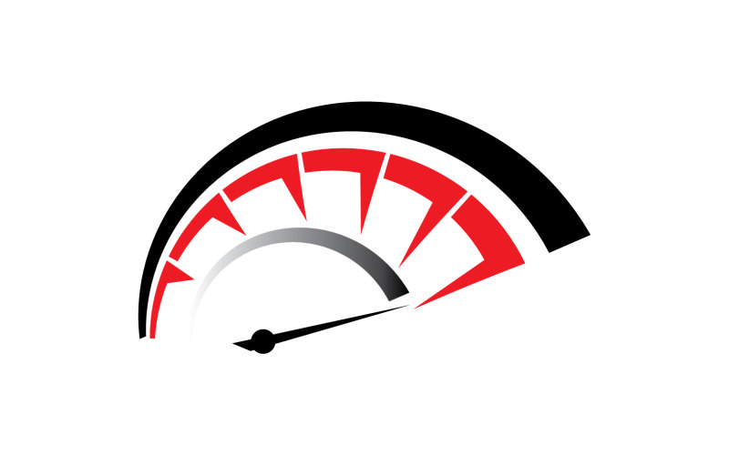 Faster Speed Spedometer Sport Logo 11 Logo Template
