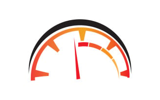 Faster Speed Spedometer Sport Logo 26