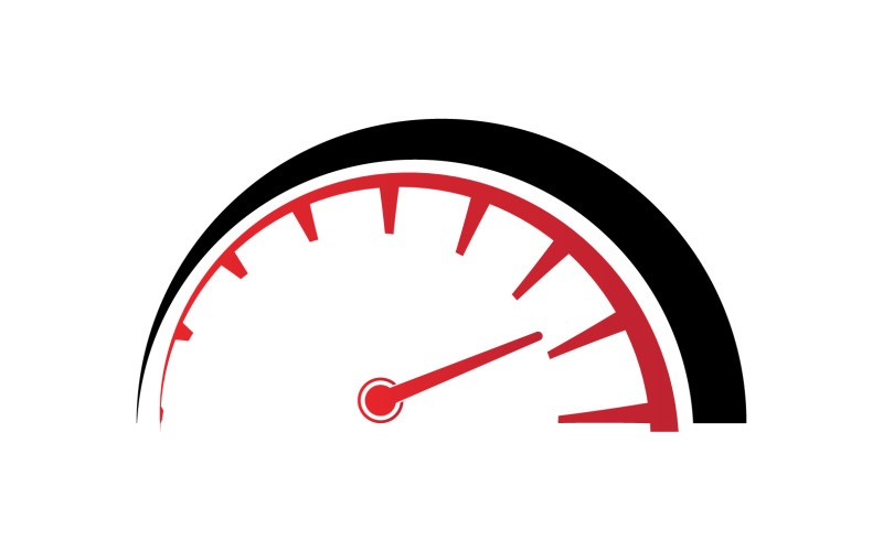 Faster Speed Spedometer Sport Logo 2 Logo Template