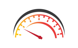 Faster Speed Spedometer Sport Logo 30