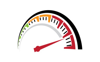 Faster Speed Spedometer Sport Logo 33