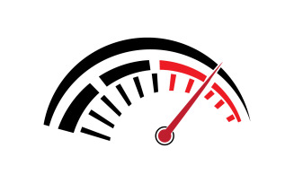 Faster Speed Spedometer Sport Logo 34
