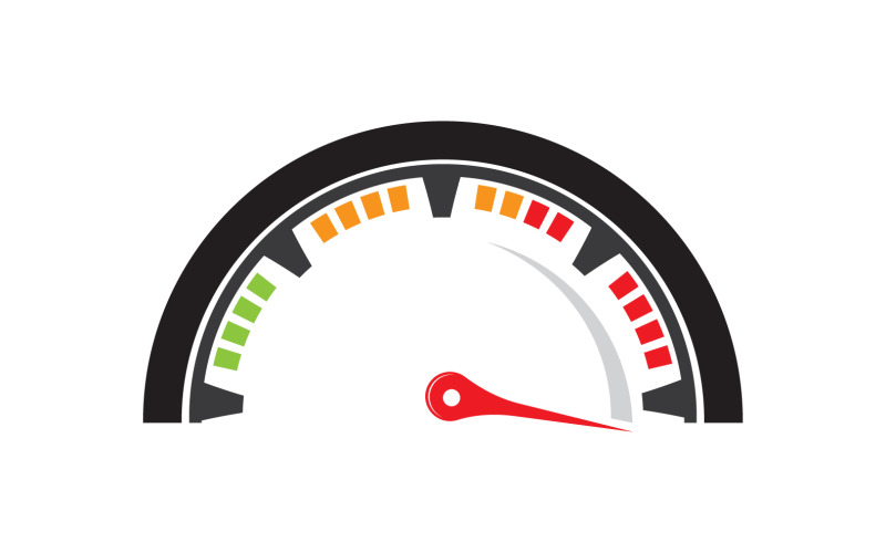 Faster Speed Spedometer Sport Logo 35 Logo Template