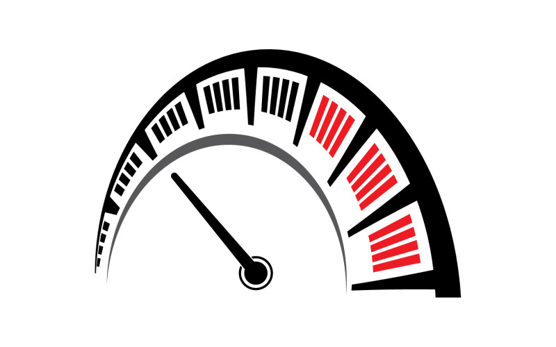 Faster Speed Spedometer Sport Logo 3 Logo Template