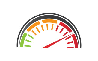 Faster Speed Spedometer Sport Logo 41