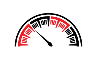 Faster Speed Spedometer Sport Logo 53