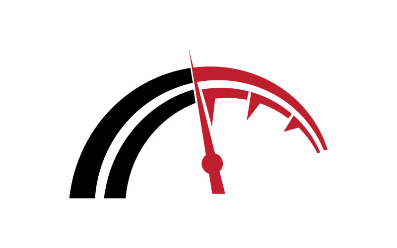 Faster Speed Spedometer Sport Logo 6 Logo Template