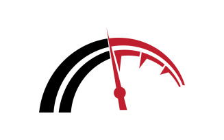 Faster Speed Spedometer Sport Logo 6