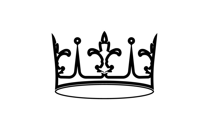 Crown Logo Template Vector Icon Illustration 12