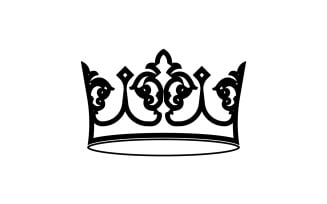 Crown Logo Template Vector Icon Illustration 14