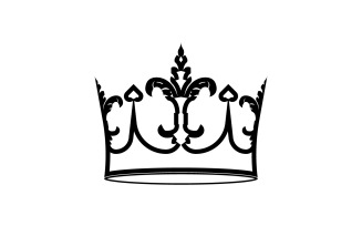 Crown Logo Template Vector Icon Illustration 15