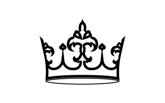Crown Logo Template Vector Icon Illustration 16