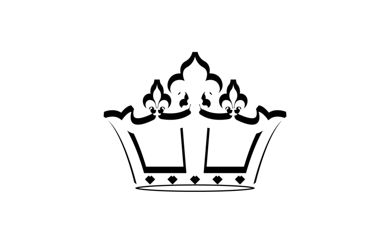 Crown Logo Template Vector Icon Illustration 17