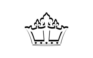 Crown Logo Template Vector Icon Illustration 17