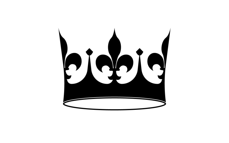 Crown Logo Template Vector Icon Illustration 2