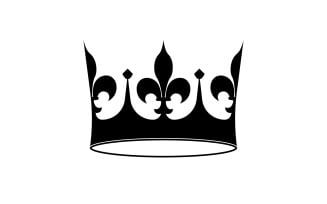 Crown Logo Template Vector Icon Illustration 2
