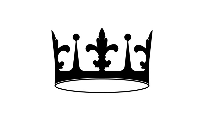 Crown Logo Template Vector Icon Illustration 6