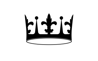 Crown Logo Template Vector Icon Illustration 6