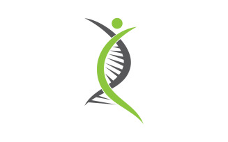 Human DNA logo Icon Design Vector 20