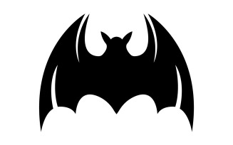 Bat Vector Icon Logo Template Illustration Design 1
