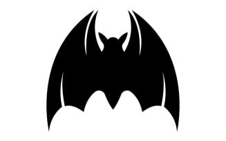 Bat Vector Icon Logo Template Illustration Design 9