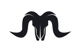 Goat Logo Template Vector Icon Illustration Design 11