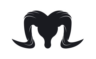 Goat Logo Template Vector Icon Illustration Design 13