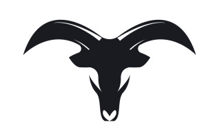 Goat Logo Template Vector Icon Illustration Design 14