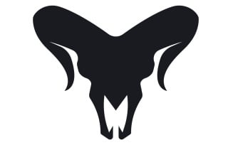 Goat Logo Template Vector Icon Illustration Design 16