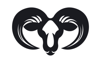 Goat Logo Template Vector Icon Illustration Design 18
