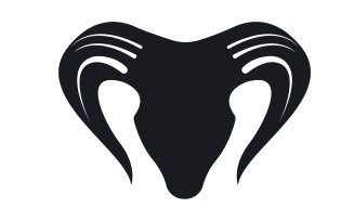 Goat Logo Template Vector Icon Illustration Design 5